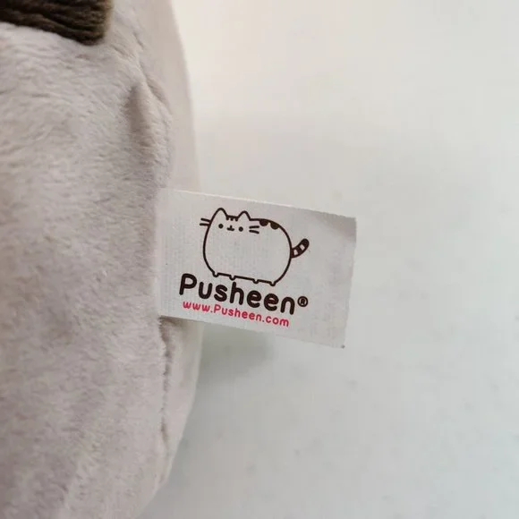 GUND Pusheen Cat Holding Pizza Plush Stuffed Animal Toy - Picture 5 of 9